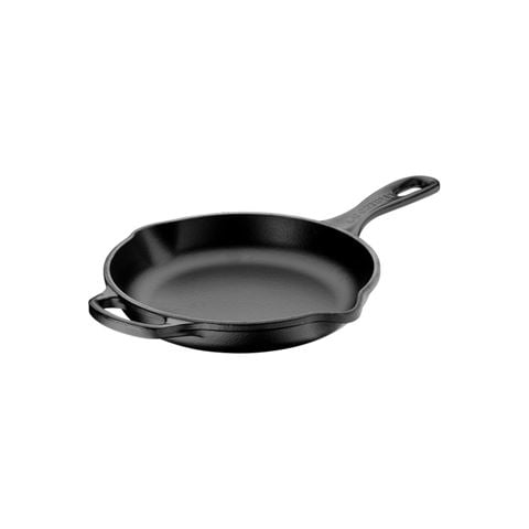 Le Creuset Signature Round Skillet Satin Black 30cm - Peter's of Kensington
