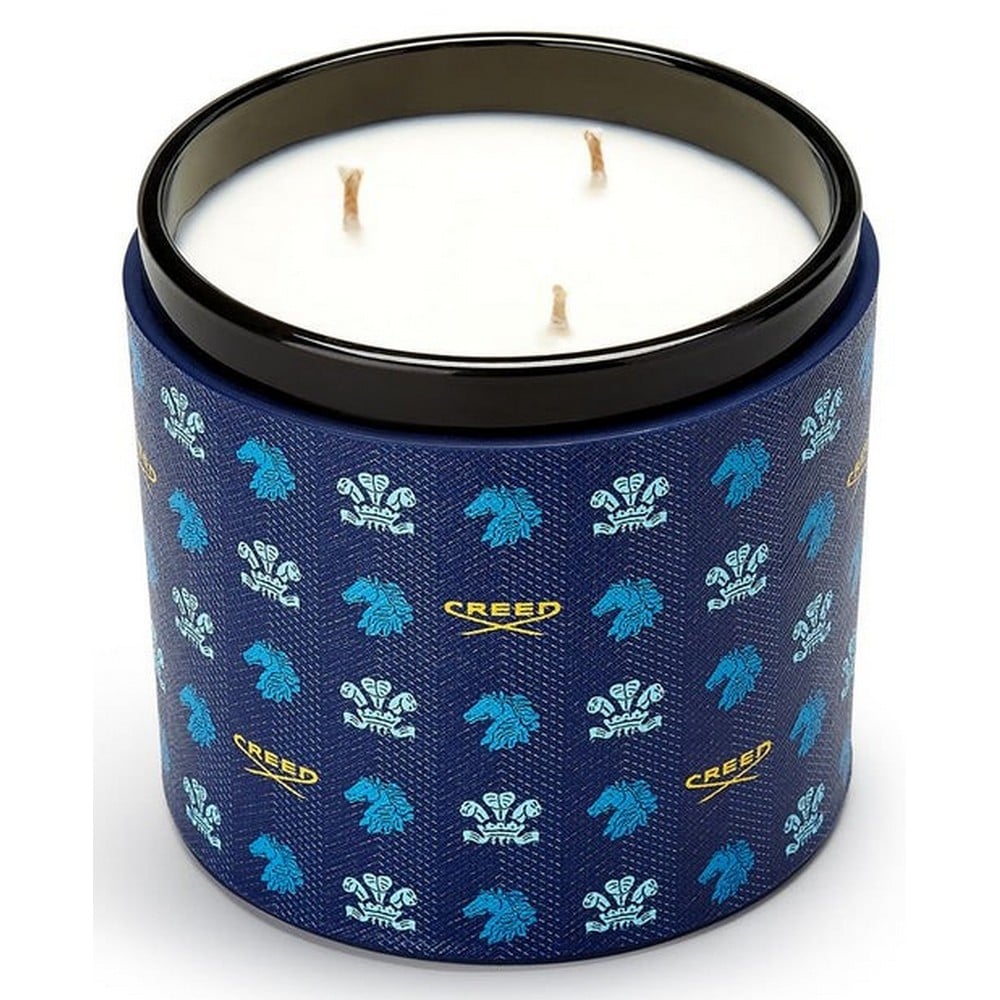 Creed Limited Edition Vanisia Blue Leather Candle 650g Peter's of
