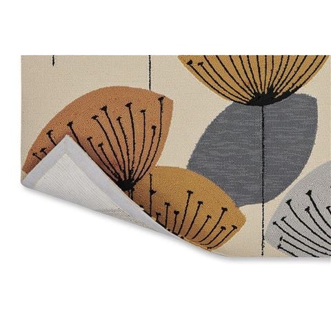 Sanderson - Dandelion Clocks Outdoor Rug Ochre 200x140cm