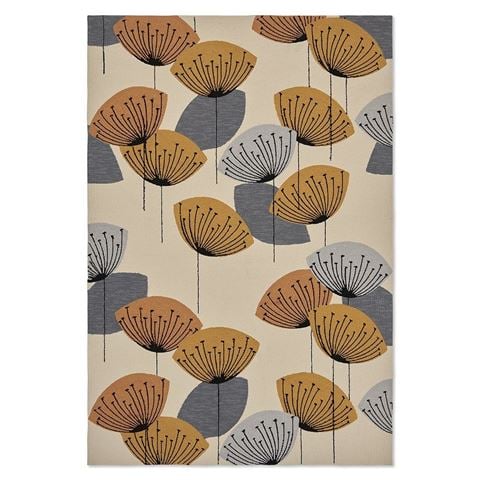 Sanderson - Dandelion Clocks Outdoor Rug Ochre 200x140cm