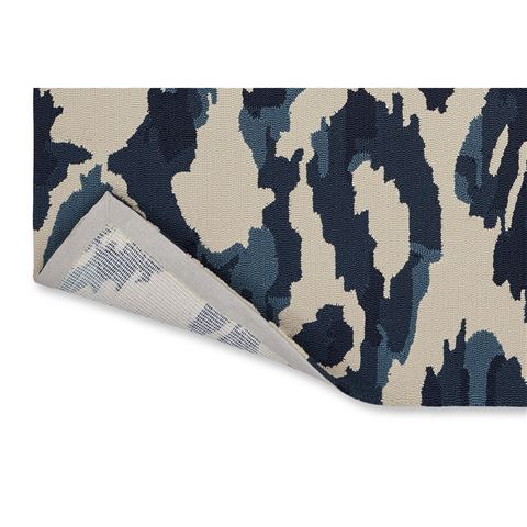 Sanderson Kasuri Indigo Outdoor Rug 200x140cm - Peter's of Kensington