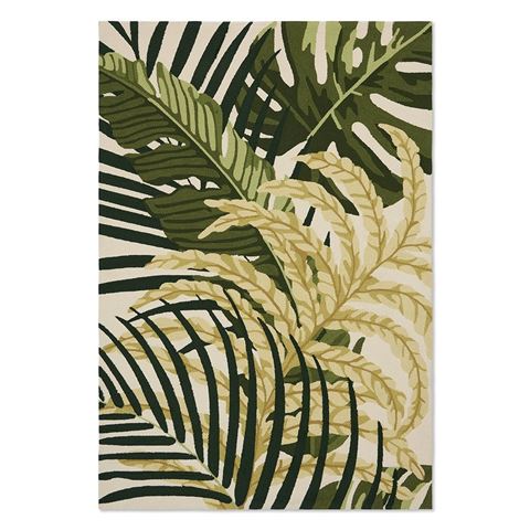 Sanderson Manila Artichoke Outdoor Rug 280x200cm - Peter's of Kensington