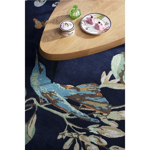 Wedgwood Rug Hummingbird Navy 170x240cm - Peter's of Kensington