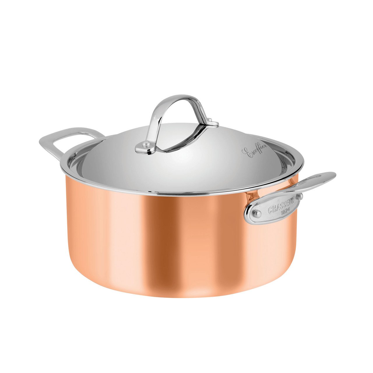 Chasseur Escoffier Induction Casserole 24cm 4 Litre Peter s of