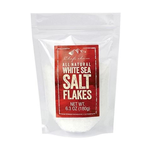Chef's Choice White Sea Salt Flakes 180g - Peter's of Kensington