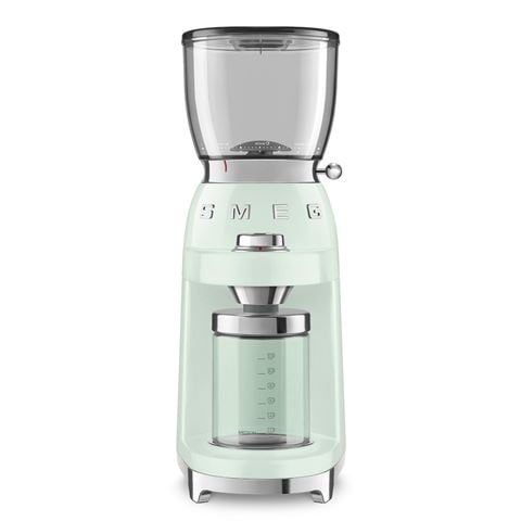 Smeg 50's Retro Coffee Grinder CGF01PGAU Pastel Green - Peter's of Kensington