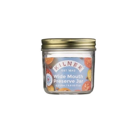 Kilner - Wide Mouth Preserve Jar 200ml