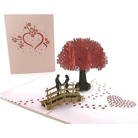 Colorpop - Cherry Blossom Love Scene Card Medium