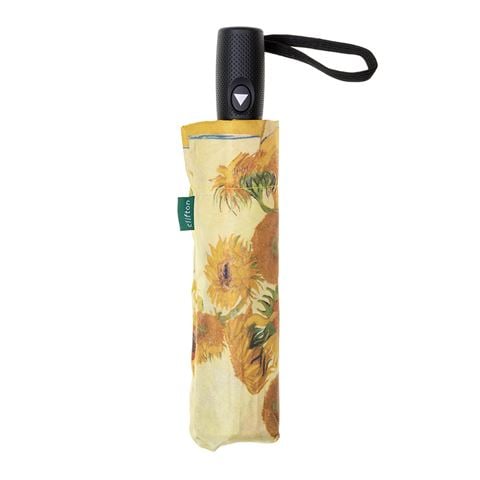 Clifton - Auto Open Umbrella Sunflower