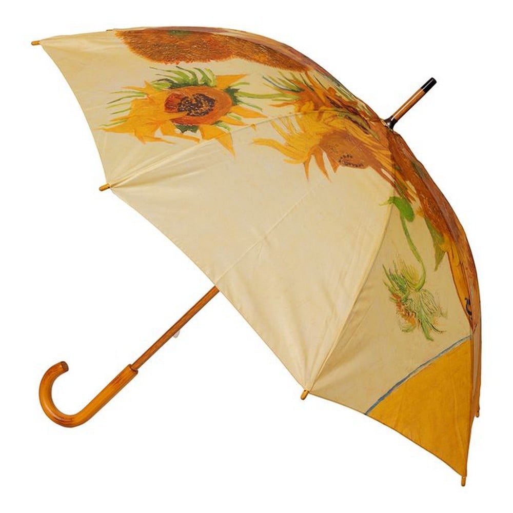 Clifton Printed Sunflowers Design Umbrella Peter's of Kensington