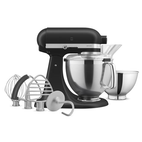 KitchenAid - KSM195 Stand Mixer Matte Black