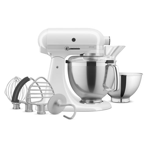 kitchenaid artisan 5 qt white