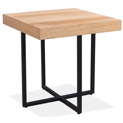 Urban Styling Petunia Lamp Sofa Side Table Natural 50cm - Peter's of Kensington