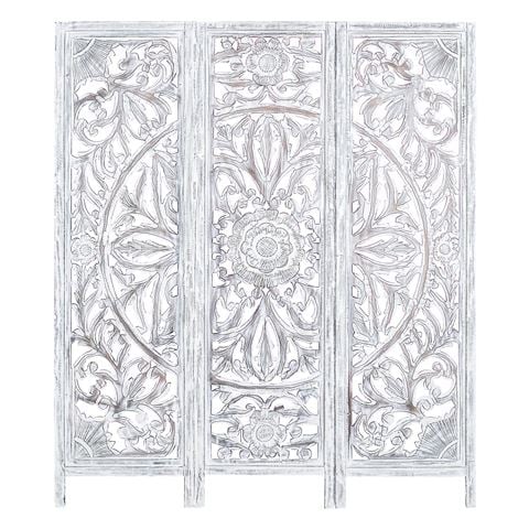 Urban Styling - Diego Room Divider Shoji Stand White