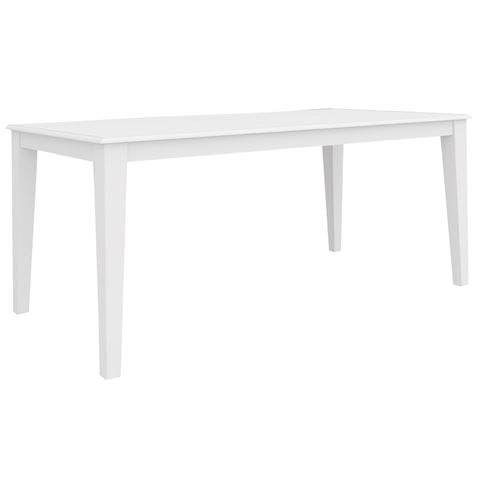 Urban Styling Daisy Hampton Acacia Dining Table Wht 180cm - Peter's of Kensington