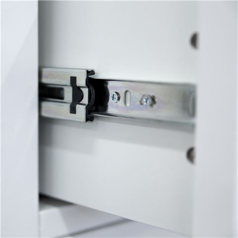 Urban Styling - Celosia Bedside Table White