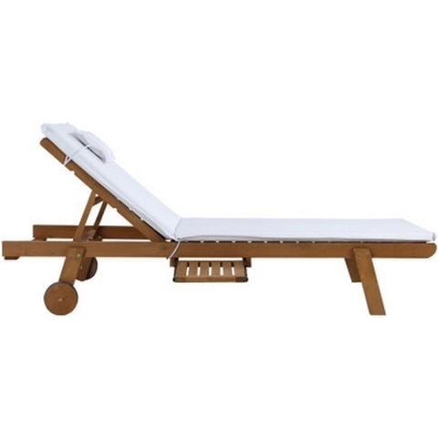 Exterieur Outdoor - Gardeon Wooden Outdoor Lounge White 2pc