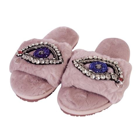 Peter's - Eye Love Pink Slippers X.Large 41/42
