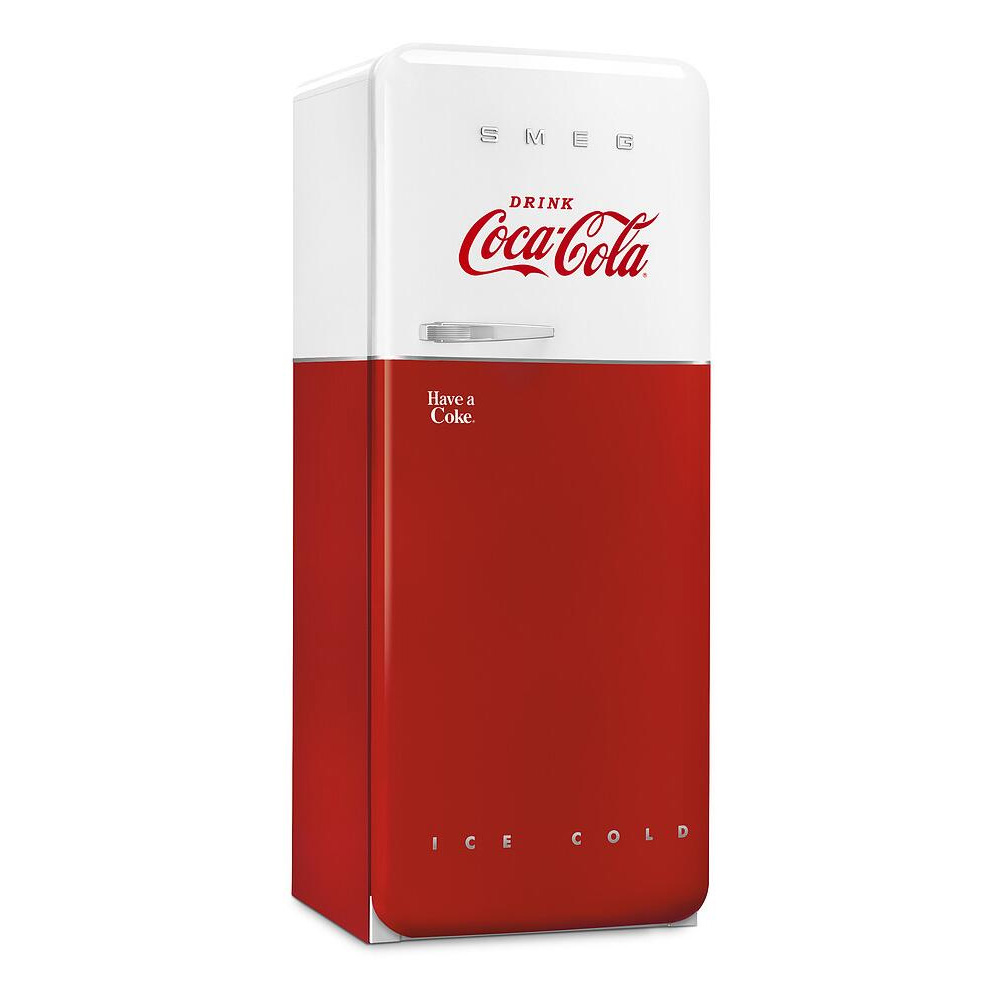 Smeg - 50's Retro Style Refrigerator R/H Iconic Coca Cola 270L | Peter ...