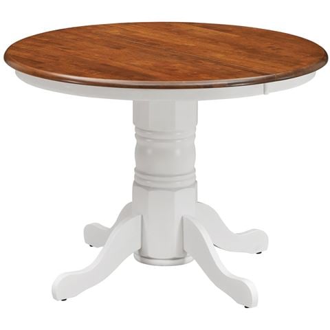 Urban Styling Lupin Round Dining Table 106cm White Oak - Peter's of Kensington