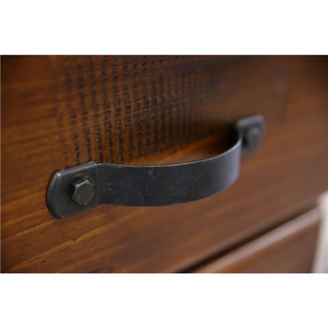 Urban Styling - Umber Bedside Table Dark Brown