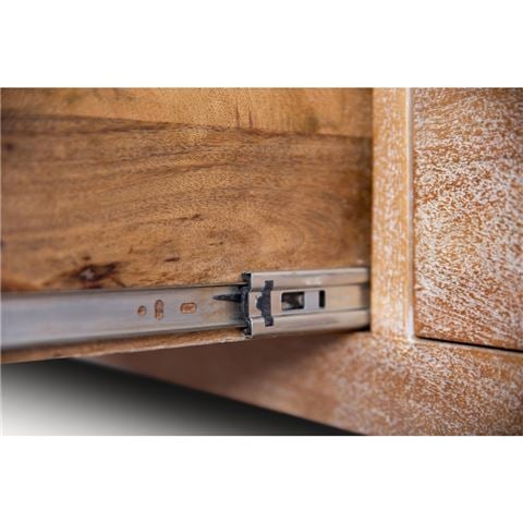 Urban Styling - Gloriosa ETU 170cm 3 Drawer Honey Wash