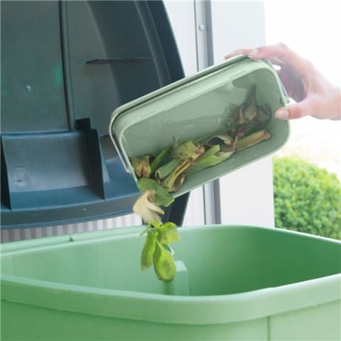 Brabantia - Food Waste Caddy Jade Green