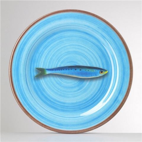 Mario Luca Giusti Aimone Tray Plate Turquoise 40cm - Peter's of Kensington