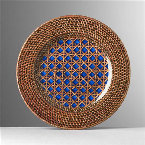 Mario Luca Giusti - Patagonia Fruit Plate Blue 23cm