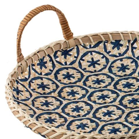 Ladelle Bamboo Woven Tray Set 2pce - Peter's of Kensington