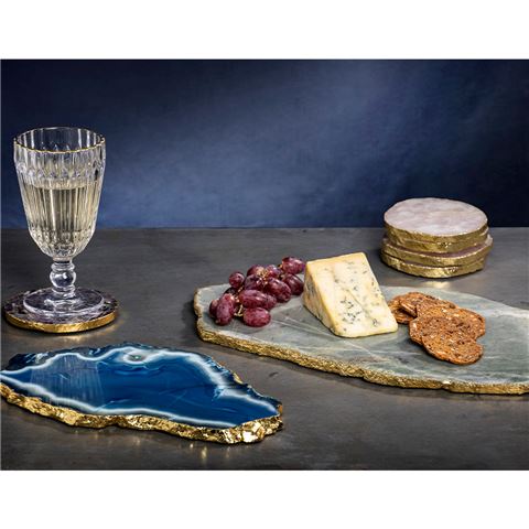 Tempa - Allira Small Agate Platter Green