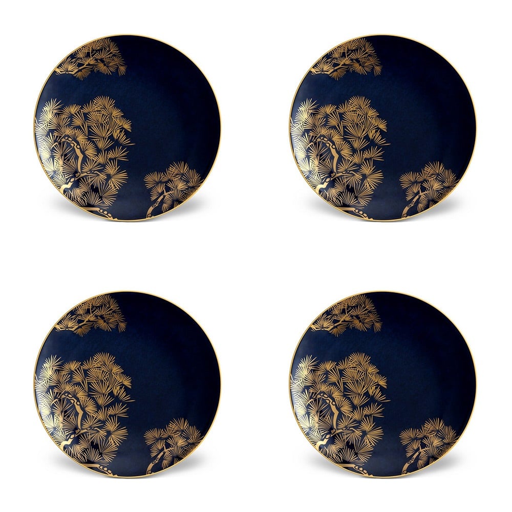Zen Bonsai Dessert Plates - Set of 4 - L'OBJET