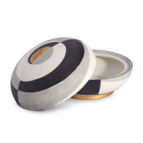 L'objet - Cubisme Round Box Large 15x23cm