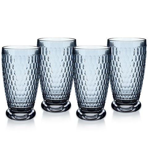 Villeroy & Boch - Boston Blue Highball Set 4pce