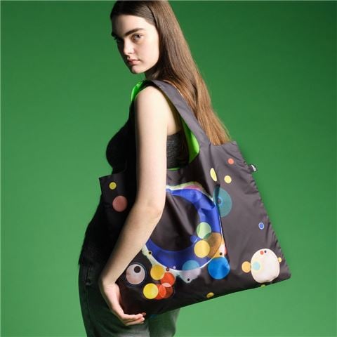 LOQI - Wassily Kandinsky Several Circles Recycled Bag