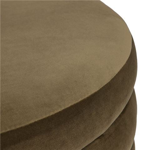 Cafe Lighting Demi Storage Bench Ottoman Olive Velvet - Peter's of Kensington
