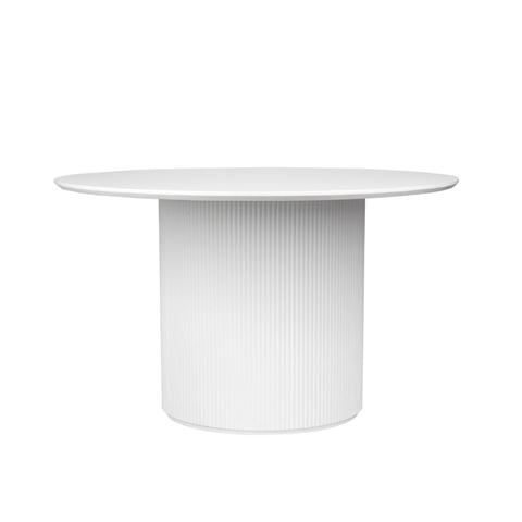 Cafe Lighting Arlo Round Dining Table White 1.2m - Peter's of Kensington