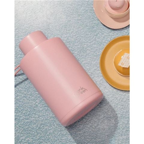 Frank Green - Ceramic Reusable Bottle w/Straw Lid Blushed 2L