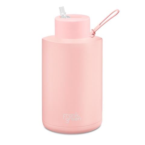 Frank Green - Ceramic Reusable Bottle w/Straw Lid Blushed 2L