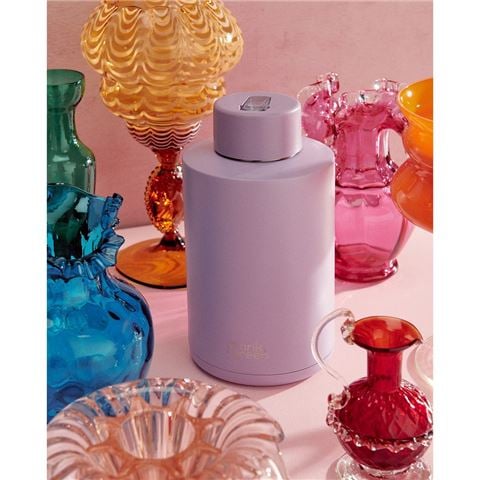 Frank Green - Ceramic Reusable Bottle w/Straw Lid Lilac Haze 2L