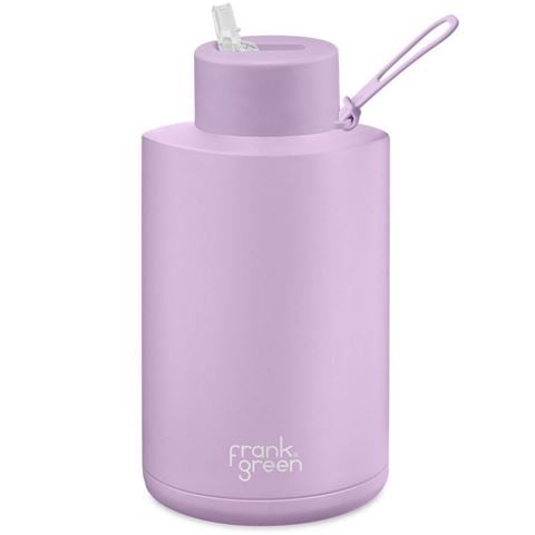 Frank Green - Ceramic Reusable Bottle w/Straw Lid Lilac Haze 2L