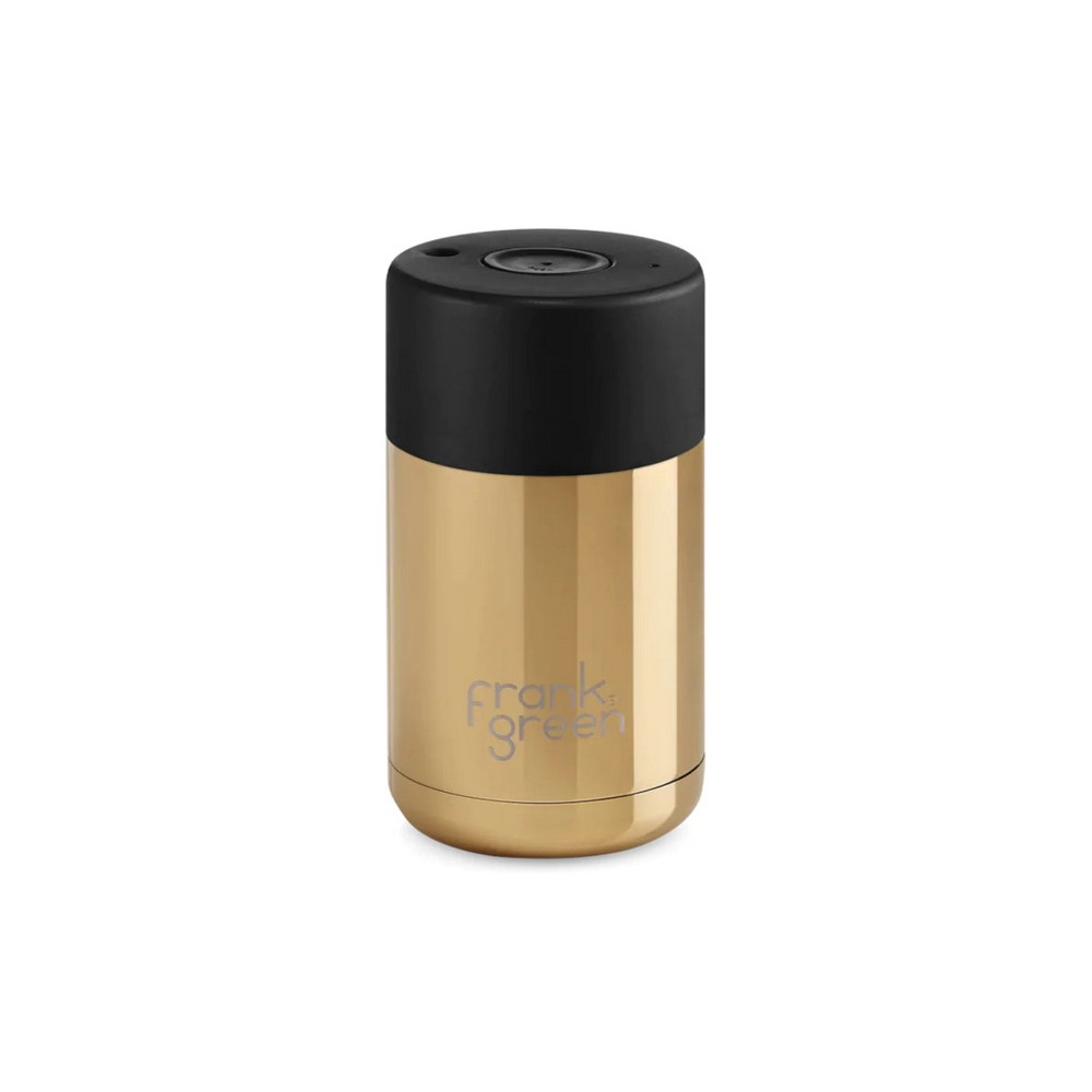Frank Green Limited Edition Ceramic Reusable Cup Gold/Midnight 295ml