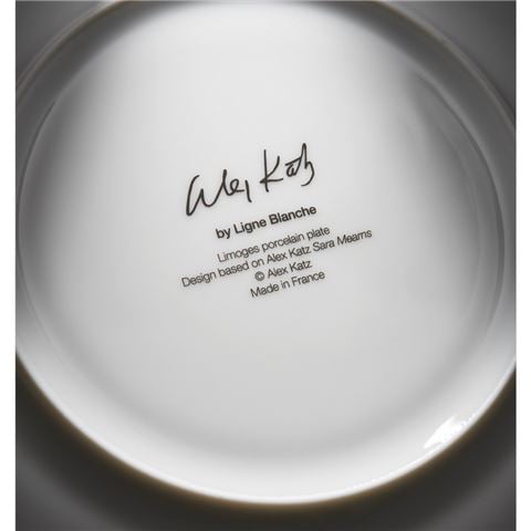 Ligne Blanche - Alex Katz Sara Mearns Plate 21cm