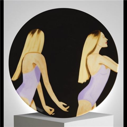 Ligne Blanche - Alex Katz Sara Mearns Plate 21cm
