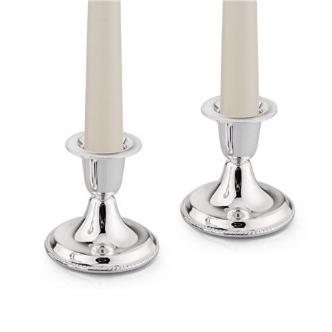 Whitehill - Silver Plated Low Candlestick Set 2pce