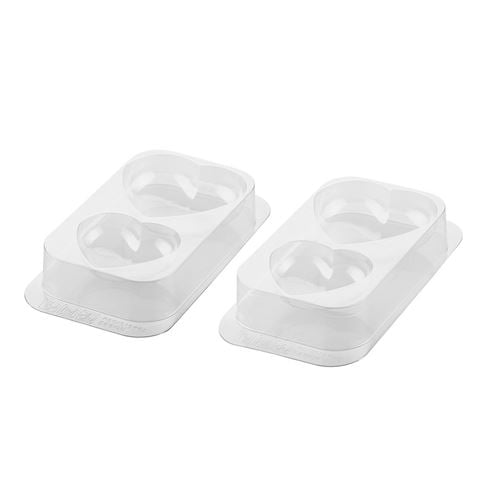 Silikomart Secret Love Thermoformed Moulds For Chocolate Set 2pce - Peter's of Kensington