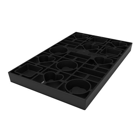 Silikomart Voila Cookie Love Cookie Shaper Black - Peter's of Kensington