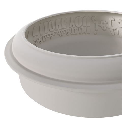 Silikomart Endless Love Silicone Mould Grey - Peter's of Kensington