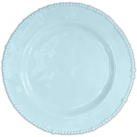 Baci Milano Joke Dinner Plate Aqua - Peter's of Kensington