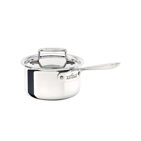 All-Clad - D5 5-Ply Stainless Steel Saucepan w/Lid 1.4L